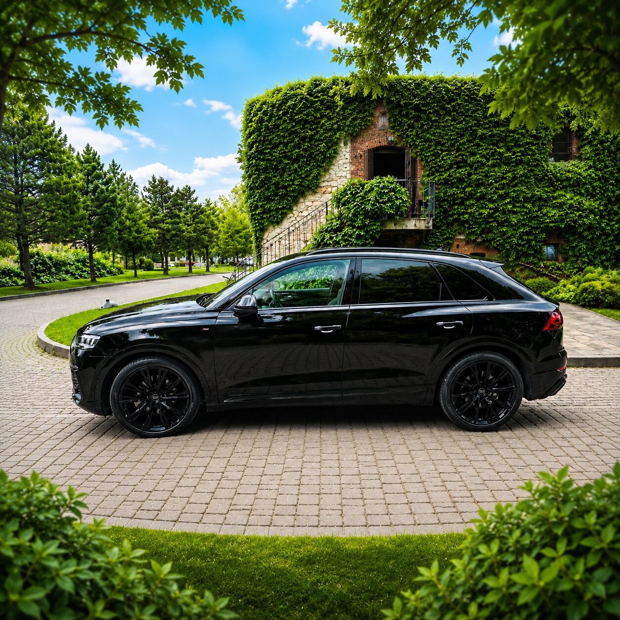 Audi Q8 do ślubu z kierowcą