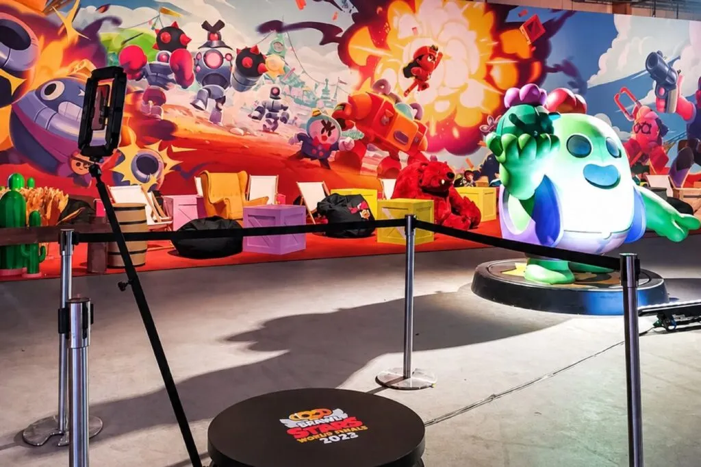 Brawl Stars World Finals 2023 – fotobudka 360 na DreamHack w Szwecji